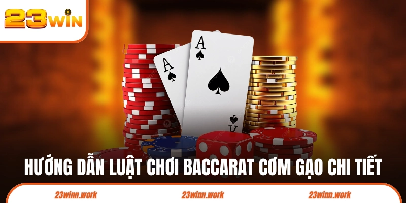 Hướng dẫn luật chơi Baccarat cơm gạo chi tiết